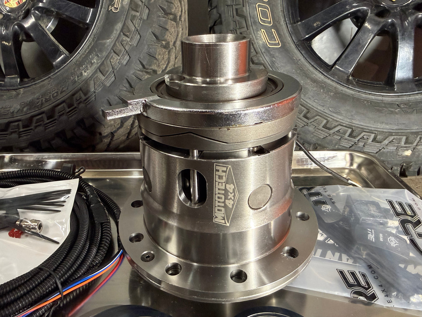 Rear differential lock - Porsche Cayenne, Touareg, Q7 - 0.3-10 - for standard gear ratio